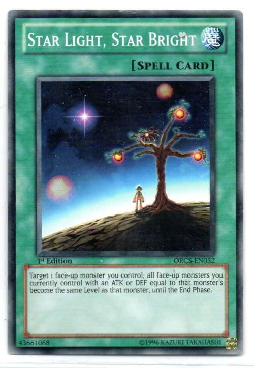 Yu-Gi-Oh! - Star Light, Star Bright - 1st Ed/Common - Order of Chaos (ORCS-EN052)