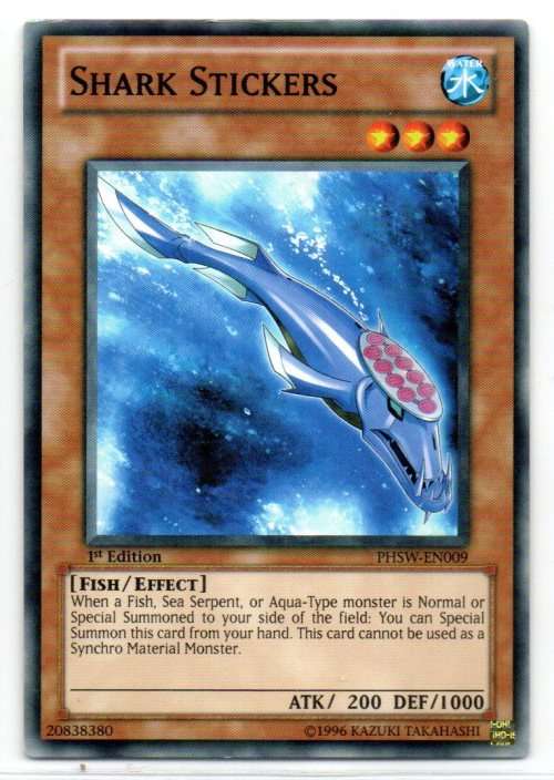 Yu-Gi-Oh! - Shark Stickers - 1st Ed/Common - Photon Shockwave (PHSW-EN009)