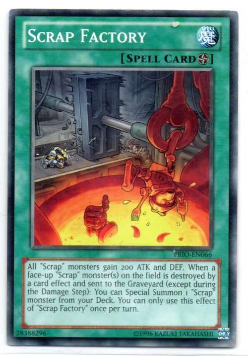 Yu-Gi-Oh! - Scrap Factory - Common - Primal Origin (PRIO-EN066)