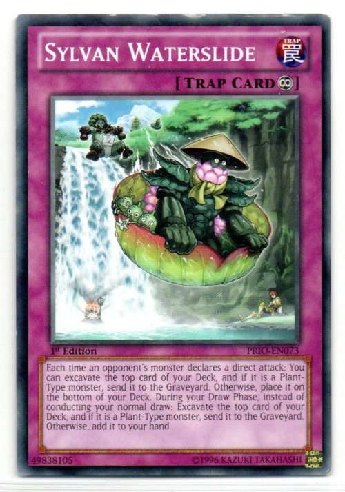 Yu-Gi-Oh! - Sylvan Waterslide - 1st Ed/Common - Primal Origin (PRIO-EN073)