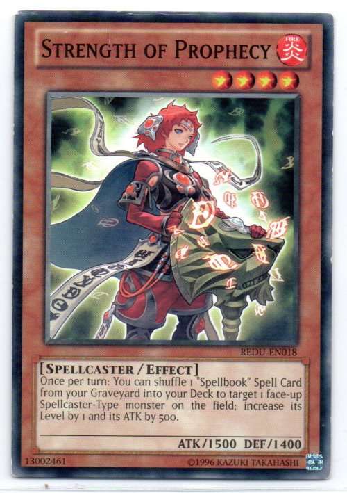 Yu-Gi-Oh! - Strength of Prophecy - Common - Return of the Duelist (REDU-EN018)