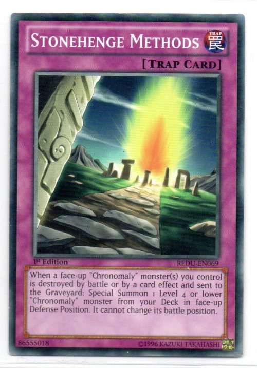 Yu-Gi-Oh! - Stonehenge Methods - 1st Ed/Common - Return of the Duelist (REDU-EN069)