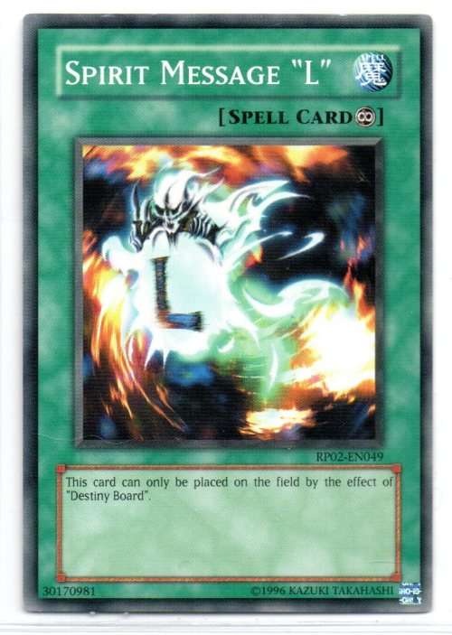 Yu-Gi-Oh! - Spirit Message `L` - Common - Retro Pack 2 (RP02-EN049)
