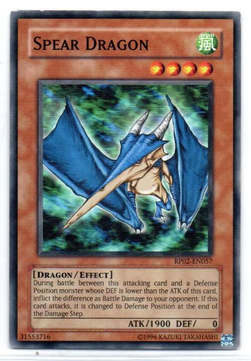 Yu-Gi-Oh! - Spear Dragon - Common - Retro Pack 2 (RP02-EN057)