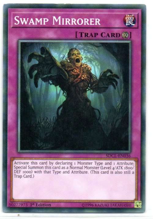 Yu-Gi-Oh! - Swamp Mirrorer - 1st Ed/Common - Structure Deck: Cyberse Link (SDCL-EN036)