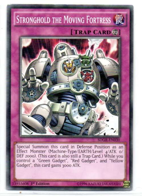 Yu-Gi-Oh! - Stronghold the Moving Fortress - 1st Ed/Common - Geargia Rampage Structure Deck (SDGR-EN