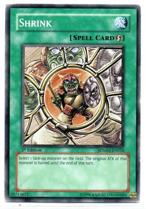 Yu-Gi-Oh! - Shrink - 1st Ed/Common - Machina Mayhem Structure Deck (SDMM-EN024)