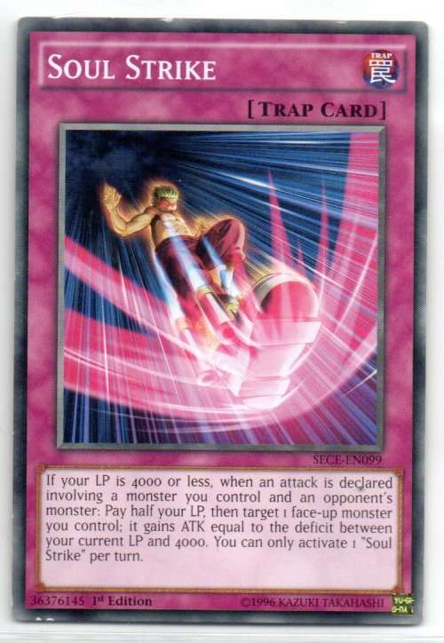 Yu-Gi-Oh! - Soul Strike - 1st Ed/Common - Secrets of Eternity (SECE-EN099)