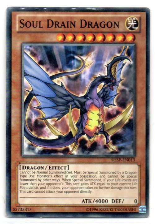 Yu-Gi-Oh! - Soul Drain Dragon - Common - Shadow Specters (SHSP-EN013)