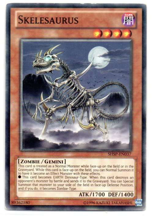 Yu-Gi-Oh! - Skelesaurus - Common - Shadow Specters (SHSP-EN037)