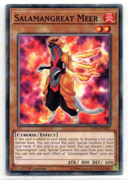 Yu-Gi-Oh! - Salamangreat Meer - 1st Ed/Common - Soul Fusion (SOFU-EN002)