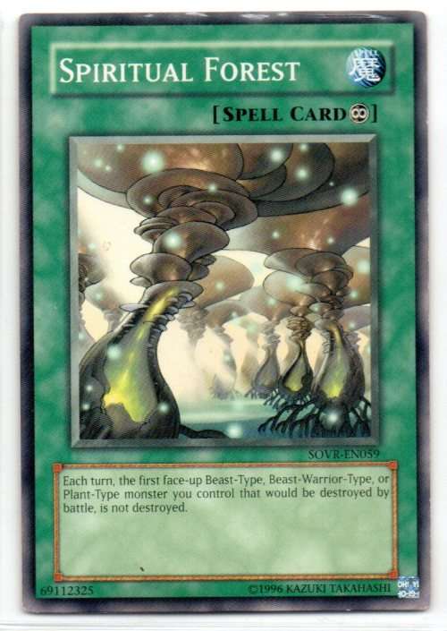 Yu-Gi-Oh! - Spiritual Forest - Common - Stardust Overdrive (SOVR-EN059)