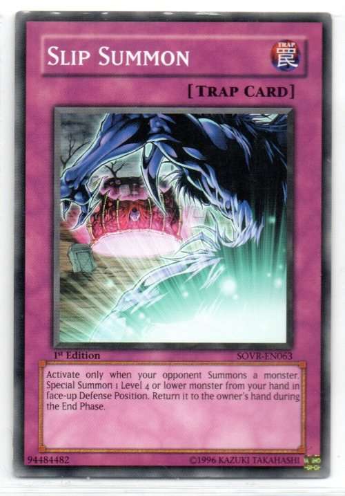Yu-Gi-Oh! - Slip Summon - 1st Ed/Common - Stardust Overdrive (SOVR-EN063)