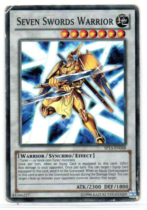 Yu-Gi-Oh! - Seven Swords Warrior - Common - Star Pack 2013 (SP13-EN048)