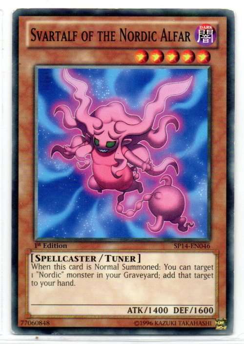 Yu-Gi-Oh! - Svartalf of the Nordic Alfar - 1st Ed/Common - Star Pack 2014 (SP14-EN046)