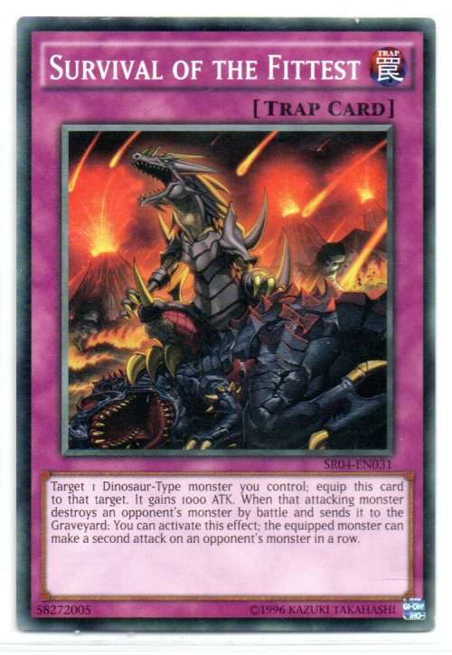 Yu-Gi-Oh! - Survival of the Fittest - Common - Dinosmasher`s Fury Structure Deck (SR04-EN031)