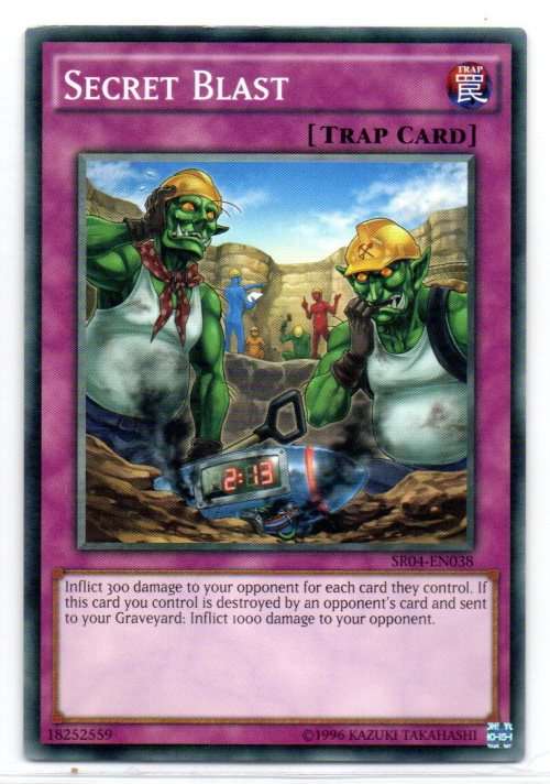 Yu-Gi-Oh! - Secret Blast - Common - Dinosmasher`s Fury Structure Deck (SR04-EN038)
