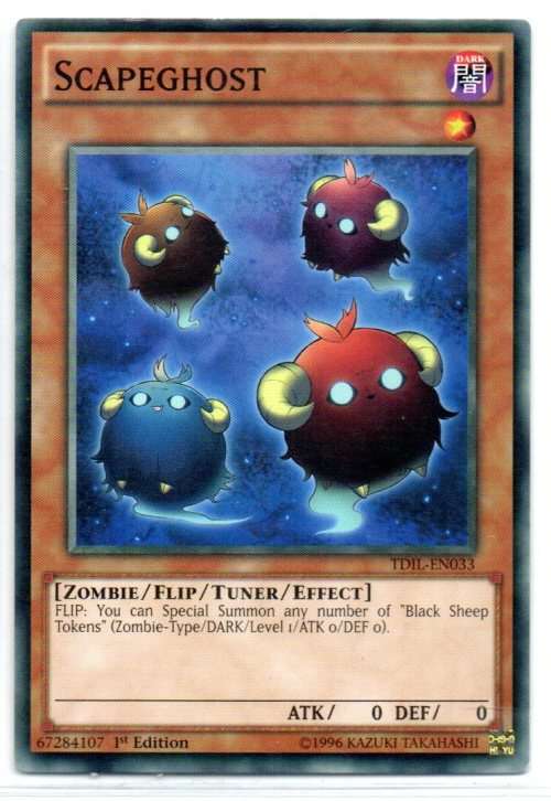 Yu-Gi-Oh! - Scapeghost - 1st Ed/Common - The Dark Illusion (TDIL-EN033)