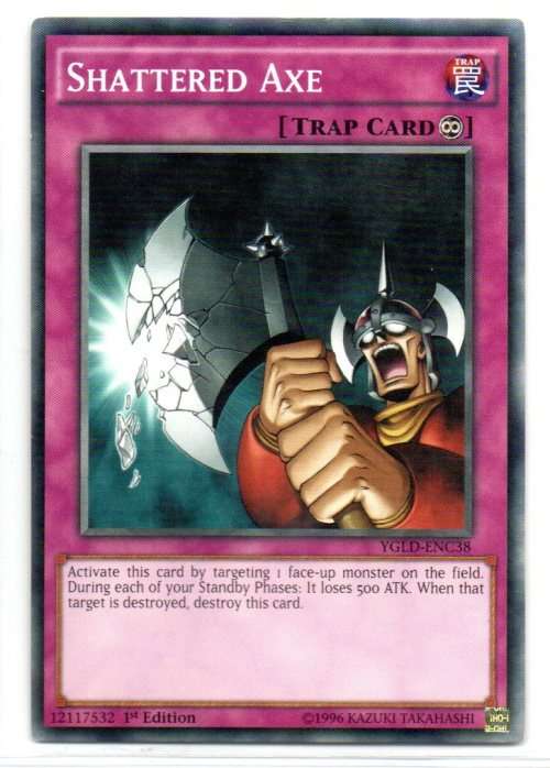 Yu-Gi-Oh! - Shattered Axe - 1st Ed/Common - Yugi`s Legendary Decks (YGLD-ENC38)