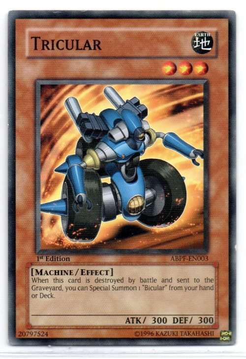 Yu-Gi-Oh! - Tricular - 1st Ed/Common - Absolute Powerforce (ABPF-EN003)