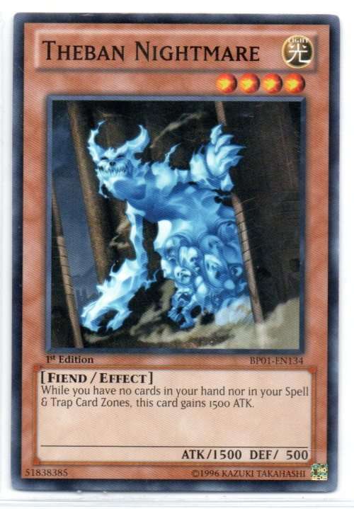 Yu-Gi-Oh! - Theban Nightmare - 1st Ed/Common - Battle Pack: Epic Dawn (BP01-EN134)