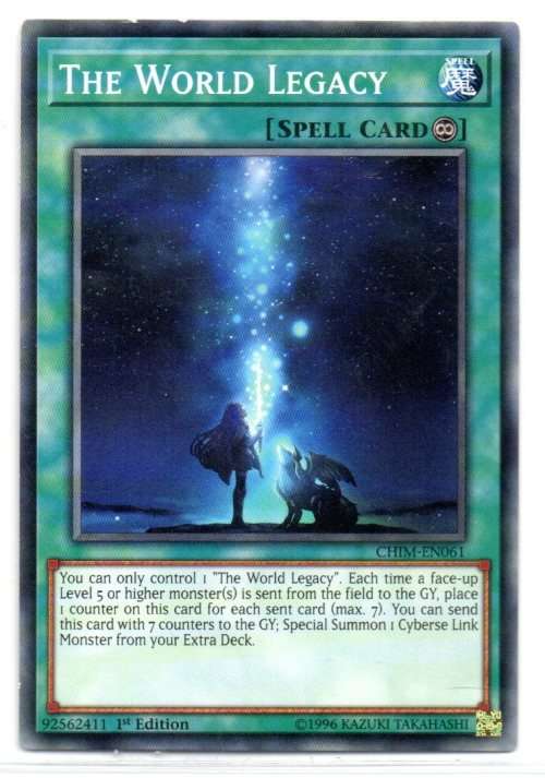Yu-Gi-Oh! - The World Legacy - 1st Ed/Common - Chaos Impact (CHIM-EN061)
