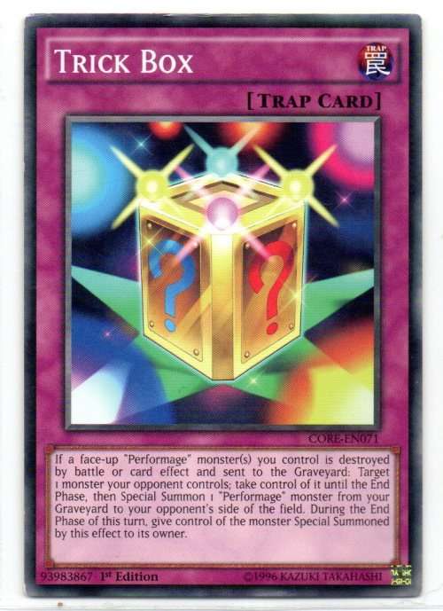 Yu-Gi-Oh! - Trick Box - 1st Ed/Common - Clash of Rebellions (CORE-EN071)