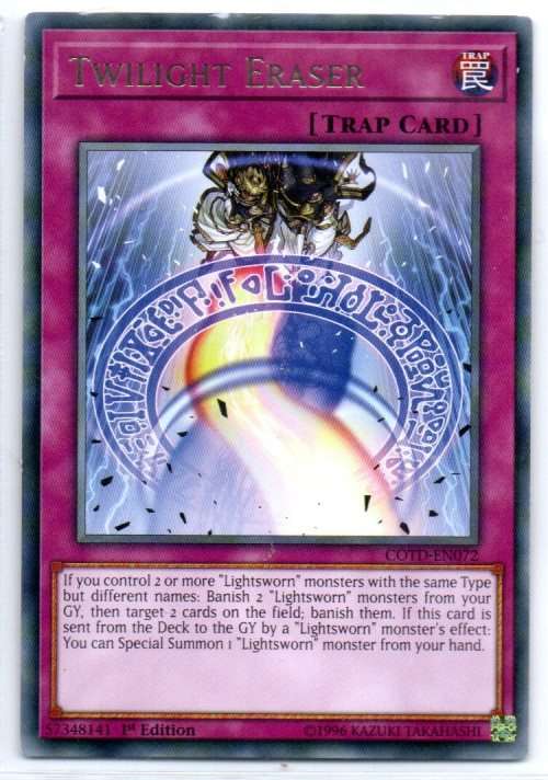 Yu-Gi-Oh! - Twilight Eraser - 1st Ed/Rare - Code of the Duelist (COTD-EN072)
