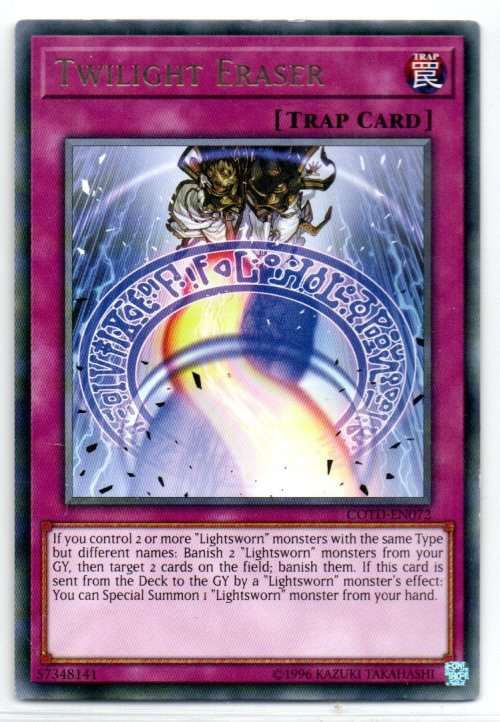Yu-Gi-Oh! - Twilight Eraser - Rare - Code of the Duelist (COTD-EN072)