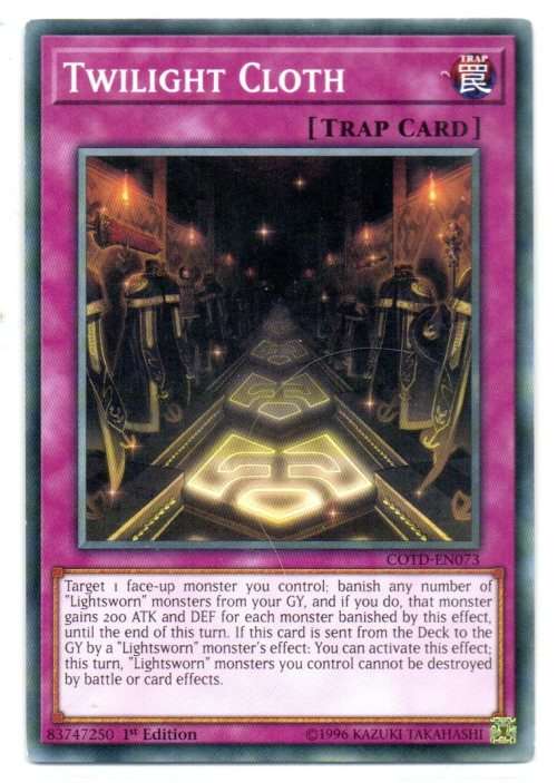 Yu-Gi-Oh! - Twilight Cloth - 1st Ed/Common - Code of the Duelist (COTD-EN073)