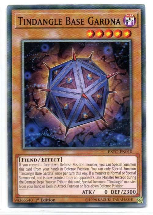 Yu-Gi-Oh! - Tindangle Base Gardna - 1st Ed/Common - Extreme Force (EXFO-EN010)