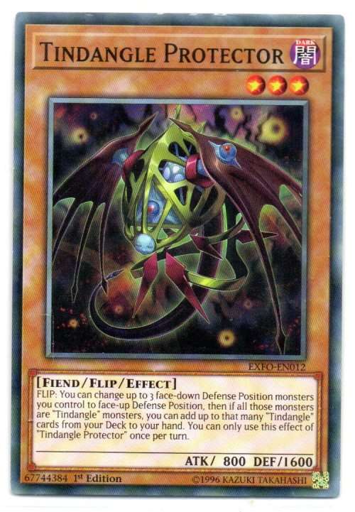 Yu-Gi-Oh! - Tindangle Protector - 1st Ed/Common - Extreme Force (EXFO-EN012)