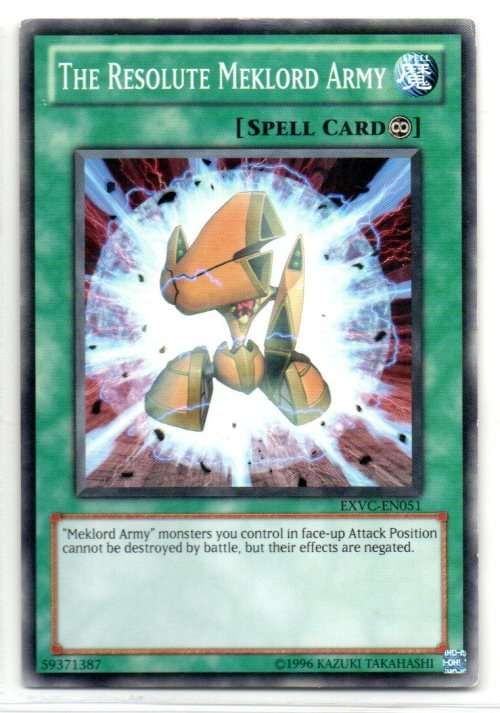 Yu-Gi-Oh! - The Resolute Meklord Army - Common - Extreme Victory (EXVC-EN051)