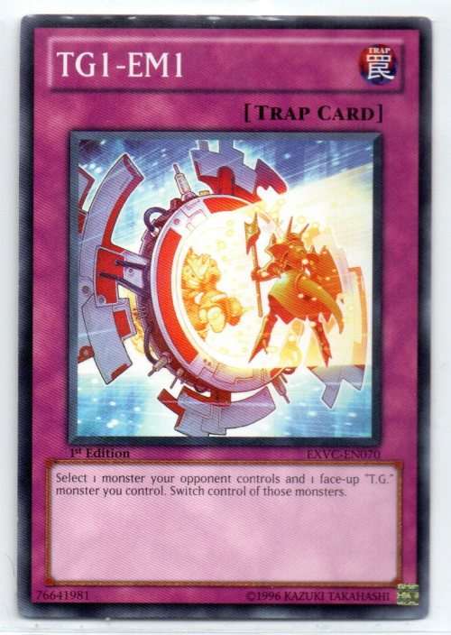 Yu-Gi-Oh! - TG1-EM1 - 1st Ed/Common - Extreme Victory (EXVC-EN070)