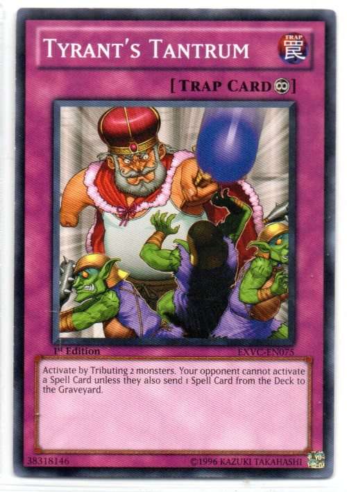 Yu-Gi-Oh! - Tyrant`s Tantrum - 1st Ed/Common - Extreme Victory (EXVC-EN075)