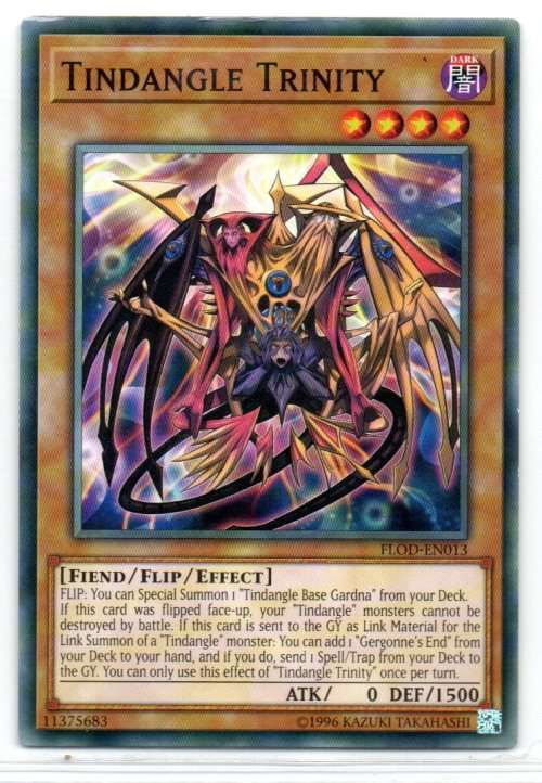 Yu-Gi-Oh! - Tindangle Trinity - Common - Flames of Destruction (FLOD-EN013)
