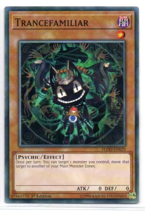 Yu-Gi-Oh! - Trancefamiliar - 1st Ed/Common - Flames of Destruction (FLOD-EN029)