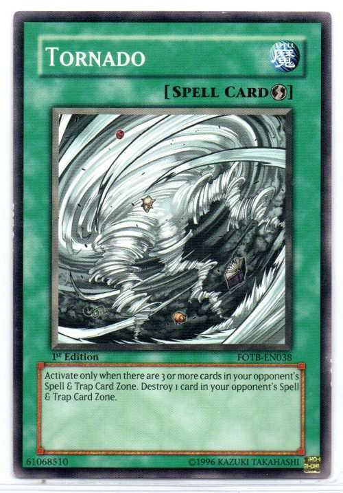 Yu-Gi-Oh! - Tornado - 1st Ed/Common - Force of the Breaker (FOTB-EN038)