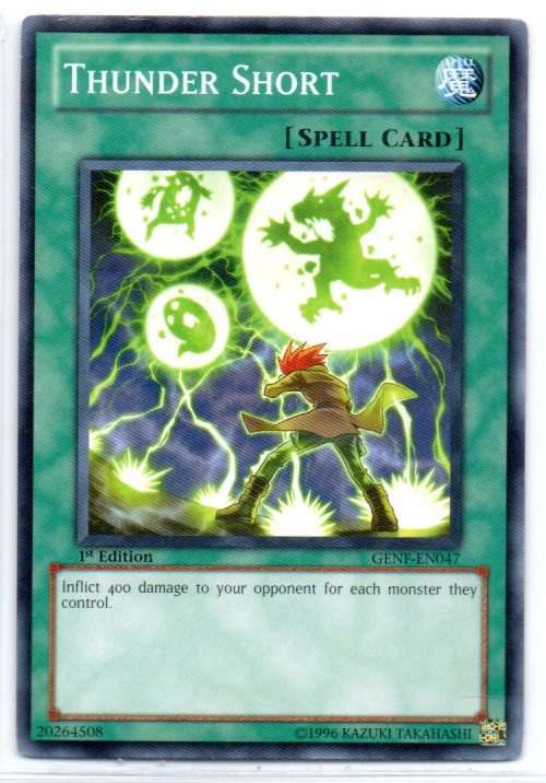 Yu-Gi-Oh! - Thunder Short - 1st Ed/Common - Generation Force (GENF-EN047)