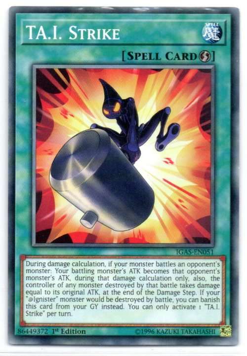 Yu-Gi-Oh! - TA.I. Strike - 1st Ed/Common - Ignition Assault (IGAS-EN051)