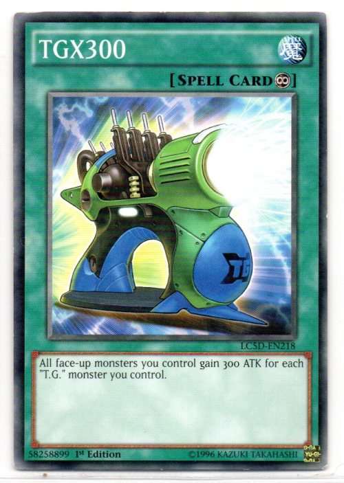 Yu-Gi-Oh! - TGX300 - 1st Ed/Common - Legendary Collection 5D`s Mega Pack (LC5D-EN218)