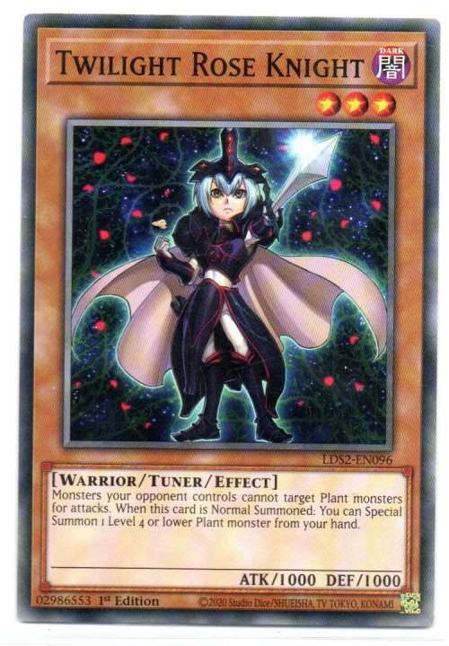 Yu-Gi-Oh! - Twilight Rose Knight - 1st Ed/Common - Legendary Duelists: Season 2 (LDS2-EN096)