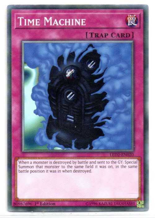 Yu-Gi-Oh! - Time Machine - 1st Ed/Common - Legendary Duelists: Ancient Millennium (LED2-EN020)
