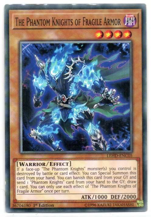 Yu-Gi-Oh! - The Phantom Knights of Fragile Armor - 1st Ed/Common - Legendary Hero Decks (LEHD-ENC05)