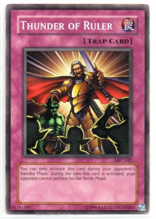 Yu-Gi-Oh! - Thunder of Ruler - Common - Magician`s Force (MFC-042)
