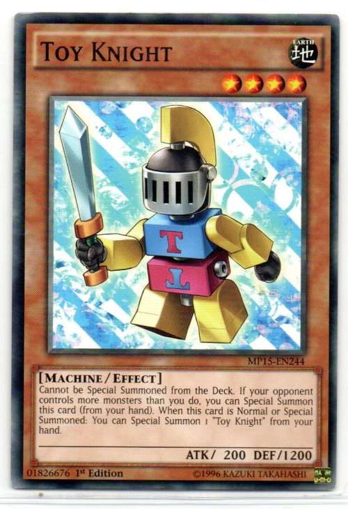 Yu-Gi-Oh! - Toy Knight - 1st Ed/Common - 2015 Mega-Tin Mega Pack (MP15-EN244)