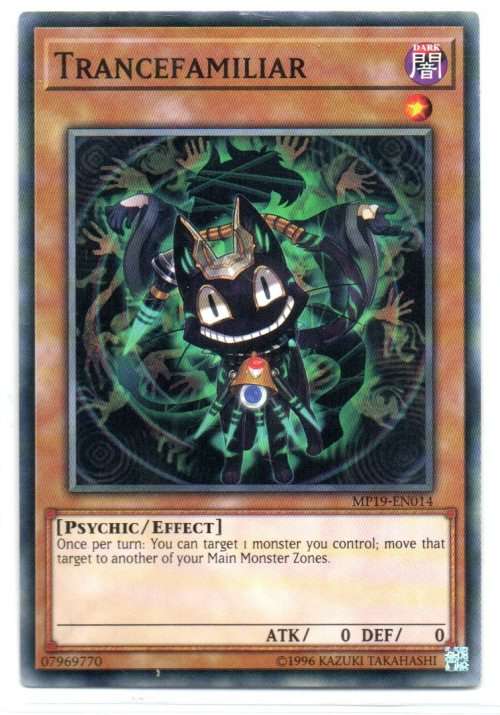 Yu-Gi-Oh! - Trancefamiliar - Common - 2019 Gold Sarcophagus Tin Mega Pack (MP19-EN014)