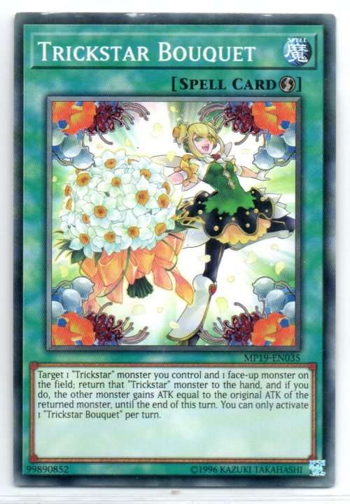 Yu-Gi-Oh! - Trickstar Bouquet - Common - 2019 Gold Sarcophagus Tin Mega Pack (MP19-EN035)