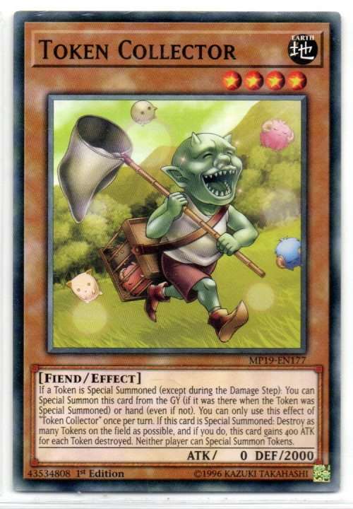 Yu-Gi-Oh! - Token Collector - 1st Ed/Common - 2019 Gold Sarcophagus Tin Mega Pack (MP19-EN177)