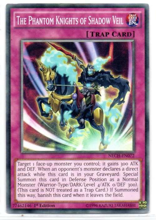 Yu-Gi-Oh! - The Phantom Knights of Shadow Veil - 1st Ed/Common - The New Challengers (NECH-EN072)
